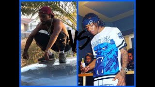 West Coast Crip rappers vs South Side Crip rappers [upl. by Adelaida633]