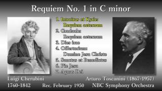 Cherubini Requiem No 1 Toscanini amp NBCso 1950 ケルビーニ レクイエム第1番 トスカニーニ [upl. by Nennerb]