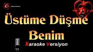 Üstüme Düşme Benim  Müslüm Gürses KARAOKE [upl. by Aileve]