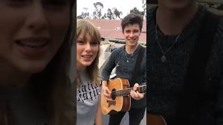 TAYLOR SWIFT AND SHAWN MENDES PERFORMS THERES NOTHING HOLDING ME BACK ✨🔥taylorswift shawnmendes [upl. by Neeven723]