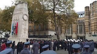 Remembrance day The Last post The Cenotaph whitehall [upl. by Shetrit887]