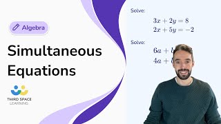 Simultaneous Equations  GCSE Maths  Third Space Learning [upl. by Aitnwahs76]