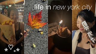 living alone in new york city 🎂 turning 28 years old cooking for my bf fall foliage roadtrip [upl. by Kalvn]