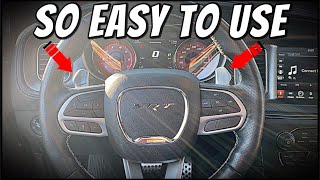 How To Use The PADDLE SHIFTERS In The HELLCAT [upl. by Otes249]