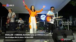 SHALLEE  KIESHA ALVARO Live at SWAG Event [upl. by Romito601]