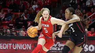 Gianna Kneepkens  Finishing at the rim  Utah Highlights 2223  WNBA Draft ‘25 Prospect [upl. by Licastro343]