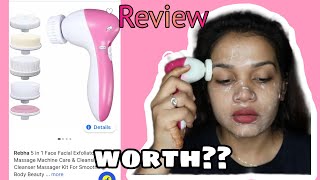 5 IN 1 BEAUTY CARE MASSAGER REVIEW  HONEST REVIEW  FACIAL MASSAGER UNDER RS 299 [upl. by Eelinej636]