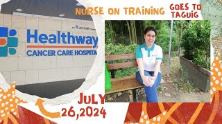 HEALTHWAY CANCER CARE HOSPITAL TRAINING FOR ICU and ER NURSES  ABIGAYLE CHING 💫 [upl. by Adnoved125]