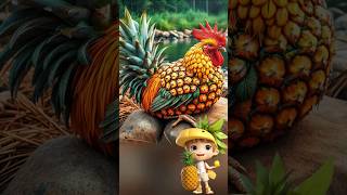 Fruit themed rooster Ai painting creative designai [upl. by Carroll104]