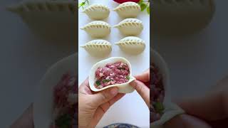 Delicious Beef 😋 Momos Make trending easyfoodtomakeathome food viewsviralvideosubscribers [upl. by Arraeic654]