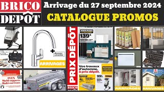 catalogue BricoDépôt 27 septembre ✅ Arrivage bricolage jardinage 🔥 promos deals Delonghi Bodner [upl. by Anead]