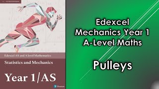 Edexcel A Level Maths Mechanics 1  Pulleys [upl. by Jacinta]