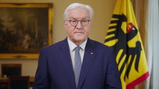 Bundespräsident Steinmeier Demonstrationen gegen Rechts „machen uns allen Mut“ [upl. by Nehepts]