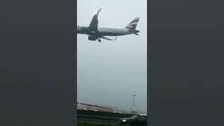 British airways A320 landing 🛬 Heathrow airport London [upl. by Radferd412]