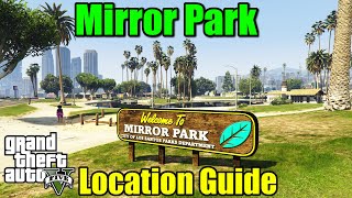 GTA 5  Mirror Park Location Guide [upl. by Gnat]