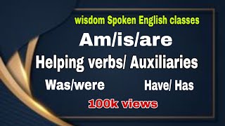 HELPING VERBS OR AUXILIARIES  PRIMARY AUXILIARIES WITH BEST EXAMPLES FOR TETamp DSC [upl. by Bowne]