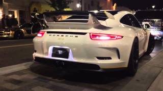 Porsche 991 GT3 with IPE Exhaust Takeoff [upl. by Kingsley]