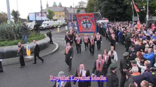 Orange Order Finish 12th Parade Ardoyne 2016 [upl. by Eenat]