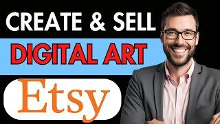 HOW TO CREATE DIGITAL ART TO SELL ON ETSY [upl. by Ysied]