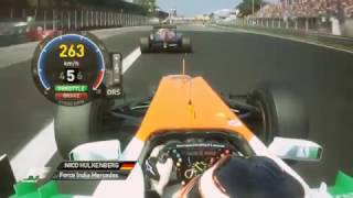 Hulkenberg Vs Vergne Onboard Monza 2012 F1 [upl. by Tuneberg]