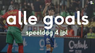 Bekijk alle goals van speeldag 4 in de Jupiler Pro League [upl. by Evol246]