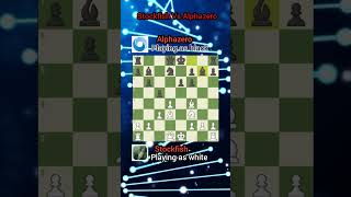 Incredible chess game  Alphazero Vs Stockfish [upl. by Aicitan]