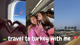 TRAVELLING TO TURKEY ANTALYA 2023 Courtney Pressley [upl. by Ardnuhsal223]