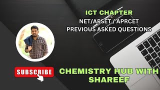 ICT CHAPTER NETAPSETRCET PREVIOUS QUESTIONS education viralvideo [upl. by Aneeuq]