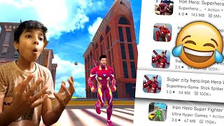 Playing Worst Iron Man Games from Playstore [upl. by Dulla993]