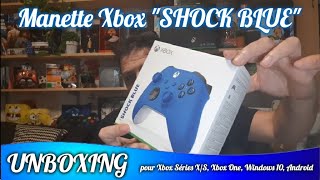 UNBOXING MANETTE XBOX SHOCK BLUE [upl. by Konstantin966]