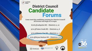 District Council candidate forum [upl. by Bertsche]