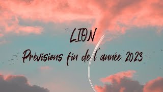 ♌ LION ♌  Prévisions octobre novembre décembre 2023 [upl. by Nanci]