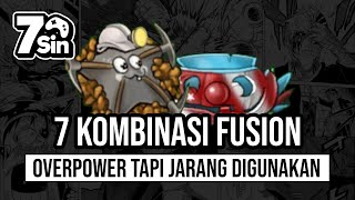 7 Kombinasi Fusion Overpower tapi Jarang digunakan di Plants vs Zombie Fusion [upl. by Elleneg]