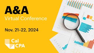 AampA Virtual Conference 2024  Nov 21–22 [upl. by Veta]