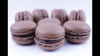 Recette de macarons au chocolat [upl. by Eellah]