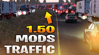 20 Realistic Traffic Mods for ATS 150  ATS Mods [upl. by Atterehs22]