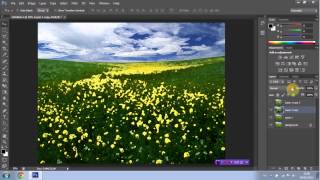 How to add a watercolour effect in Photoshop CS6 [upl. by Natsyrt]