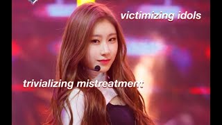 Is Your Bias Really Being Mistreated  Mistreament in Kpop [upl. by Novhaj744]