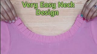 Neck DesignStayalist Neck DesignBout Neck Design Frill Neck Design [upl. by Marfe]