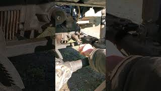 remove broken bolt from clutch shaft on a harley davidson painted golf cart grandpasgarage [upl. by Ahsropal205]