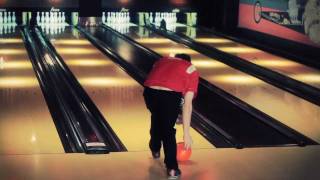 Spinning ball spare  Bowling trick shot [upl. by Wurster]