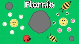 Florrio  The BRAND NEW io Game of 2020 From the Creator of Diepio [upl. by Ahtiekahs]