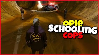 Opie Trolls Frenchie amp Cops in Redline GTA 5 RP [upl. by Saudra]