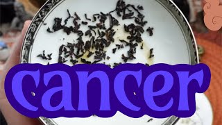 CANCER THIS IS A VERY STRANGE ENERGY✨DONT MISS THIS PREDICTION✨ ASMR tea leaf reading horoscope [upl. by Eanert]