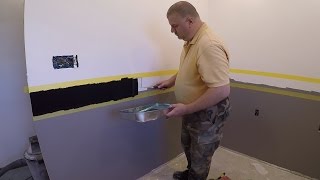 How to paint two tone colors with a laser level [upl. by Rissa]