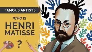 The Pioneer of Fauvism HENRI MATISSE Artist Bio  Speedpaint [upl. by Nylednarb]