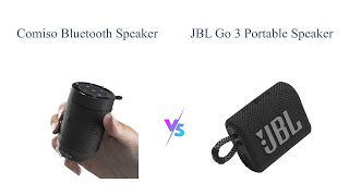 Comiso Bluetooth Speaker X26M vs JBL Go 3 Ultimate Comparison 🎵🔊 [upl. by Leverick]