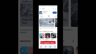 35 Update Done ✅ in Android phone PUBG mobile New update how to update PUBG mobile [upl. by Sudoeht]