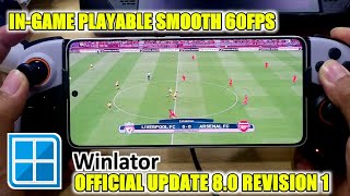 PES 2017 Winlator 80 Revision 1 POCO F6 Setting [upl. by Kcirnek]