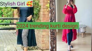 2024 trending kurti design ✨ latest kurti design ✨🌟 most trending kurti design ✨🌟 [upl. by Sadirah225]